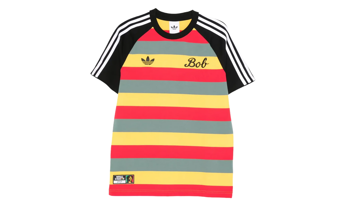 Striped SS Tee "Bob Marley" JY5212