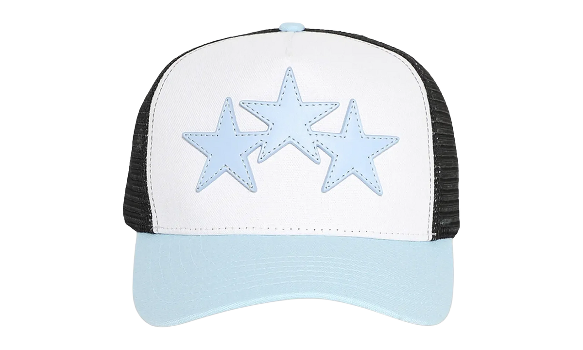 3 Star Trucker Hat "Cerulean" AMHATR1007 CERU