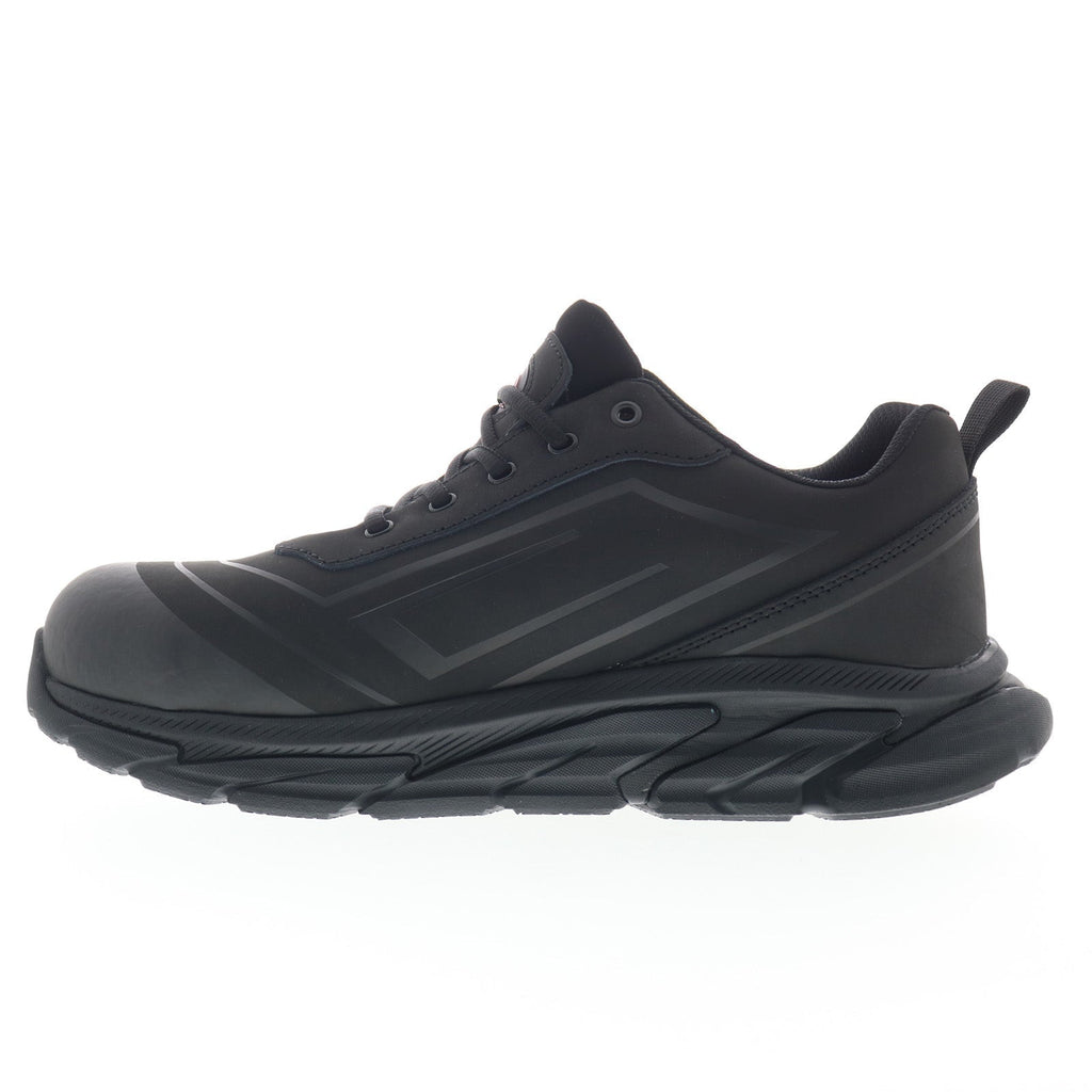 Avenger K4 Aluminum Toe Electrical Hazard SR Mens Black Work Shoes