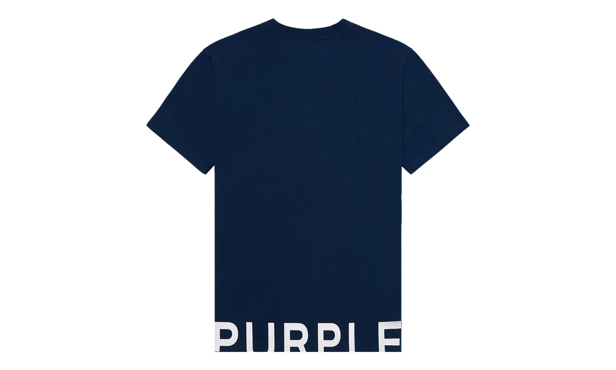 Wordmark Tee "Navy" P117 HSRM226