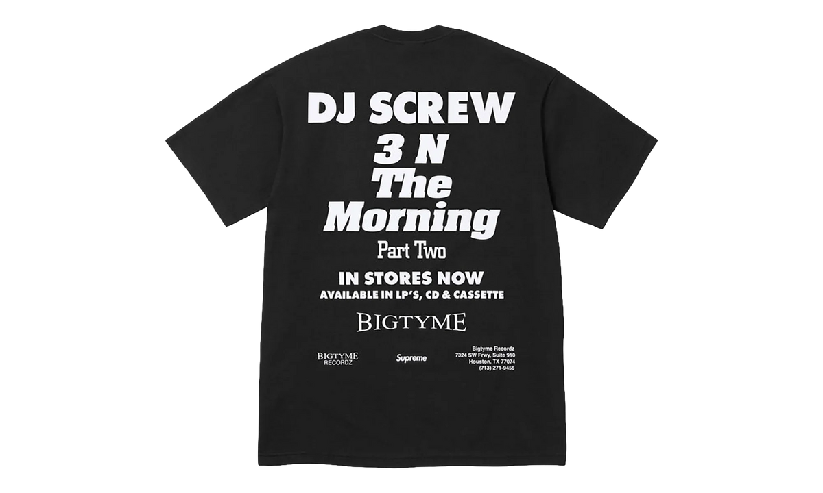 DJ Screw SUC Tee "SS26 - black" SU27363