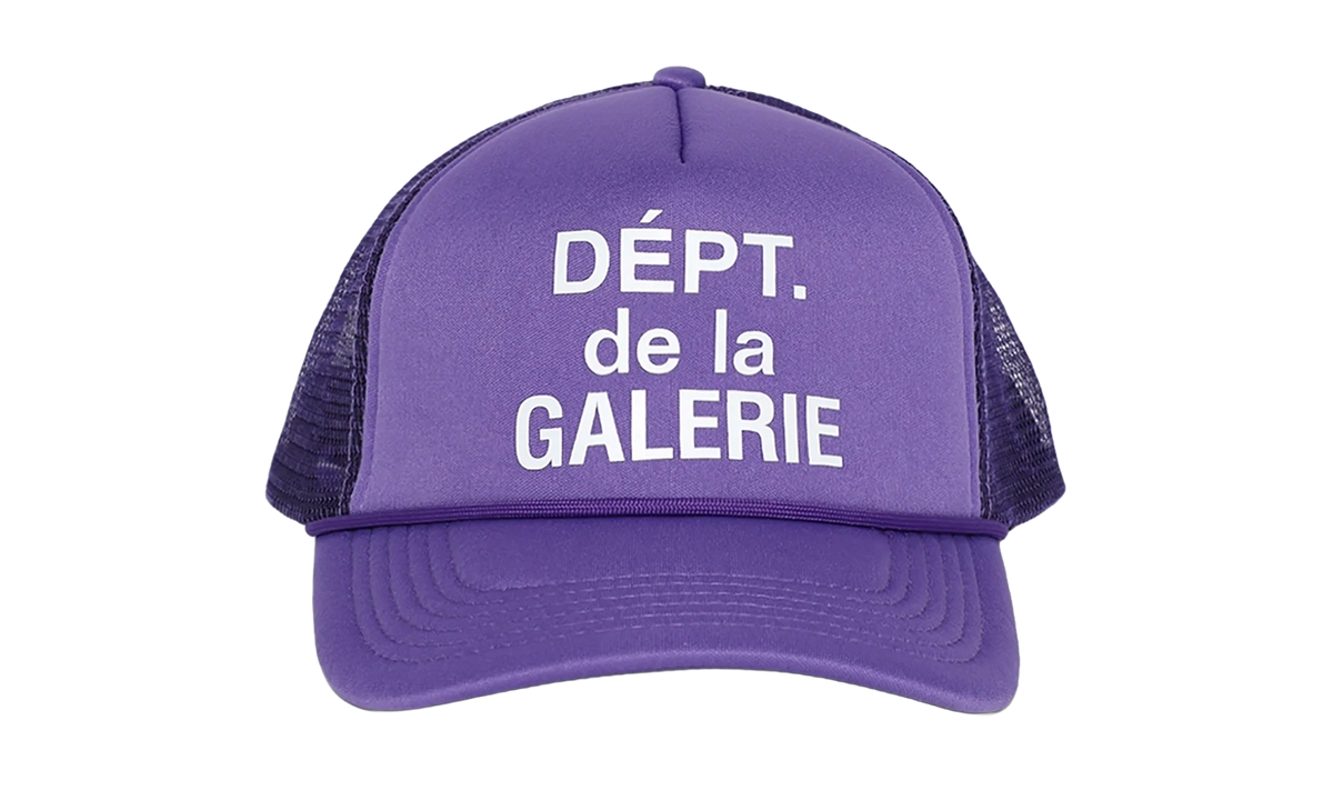 French Logo Trucker Hat "Flo Purple" TCFL 9143 FLO