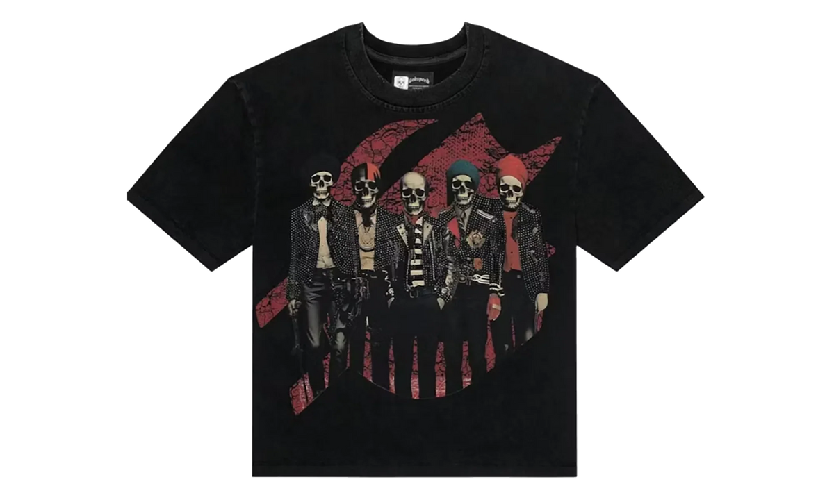 Guitar Heroes Studed T-Shirt "Black" GS140