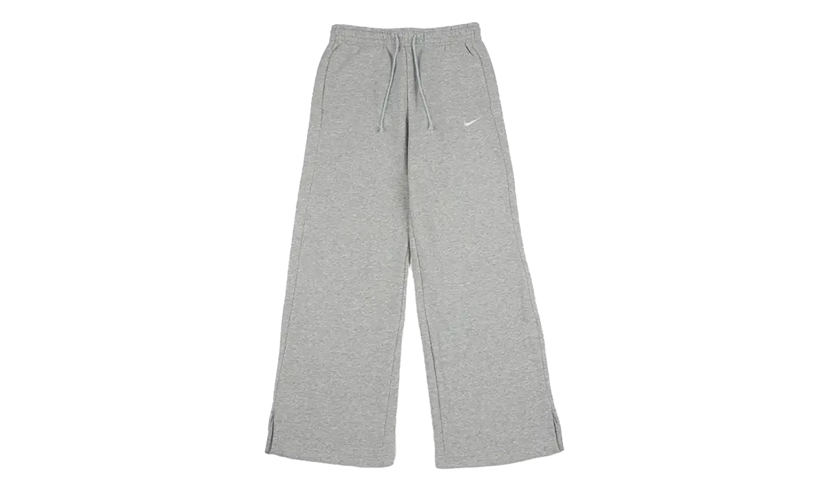 NSW Phoenix Fleece High-Waisted Wide-Leg Pants WMNS "Pure Platinum" IH1011 043
