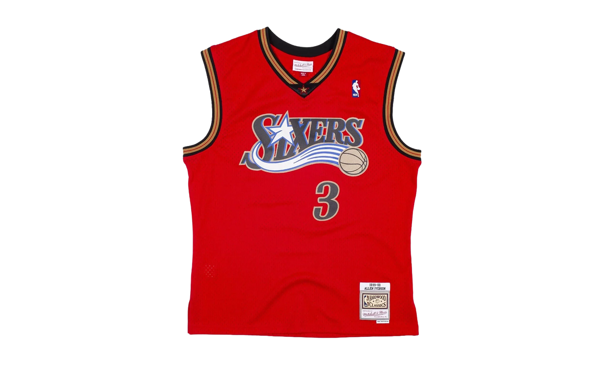 NBA Allen Iverson Reload Swingman Jersey "1999 Philadelphia 76ers - Red" SMJYCP19267 P76RED199AIV