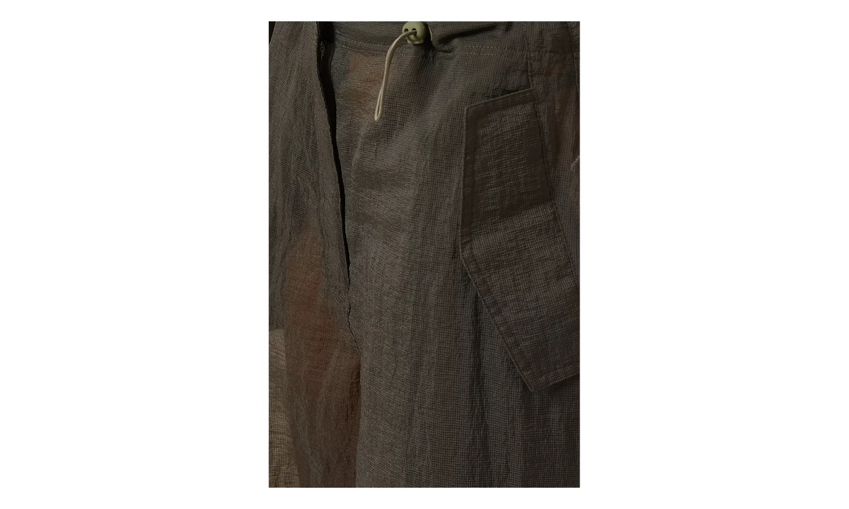 Nuru Sheer Parachute Pant "Dark Brown" KITH60