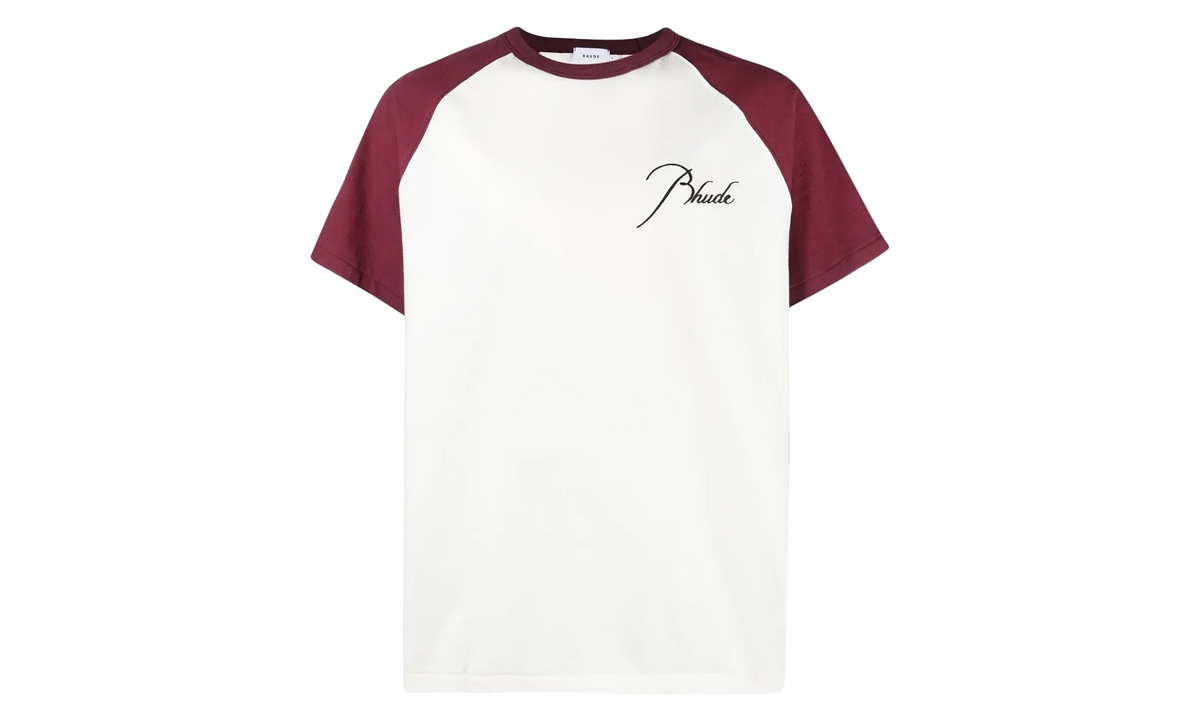 Raglan T-Shirt "Bordeaux / White" RHPF22TT08012808