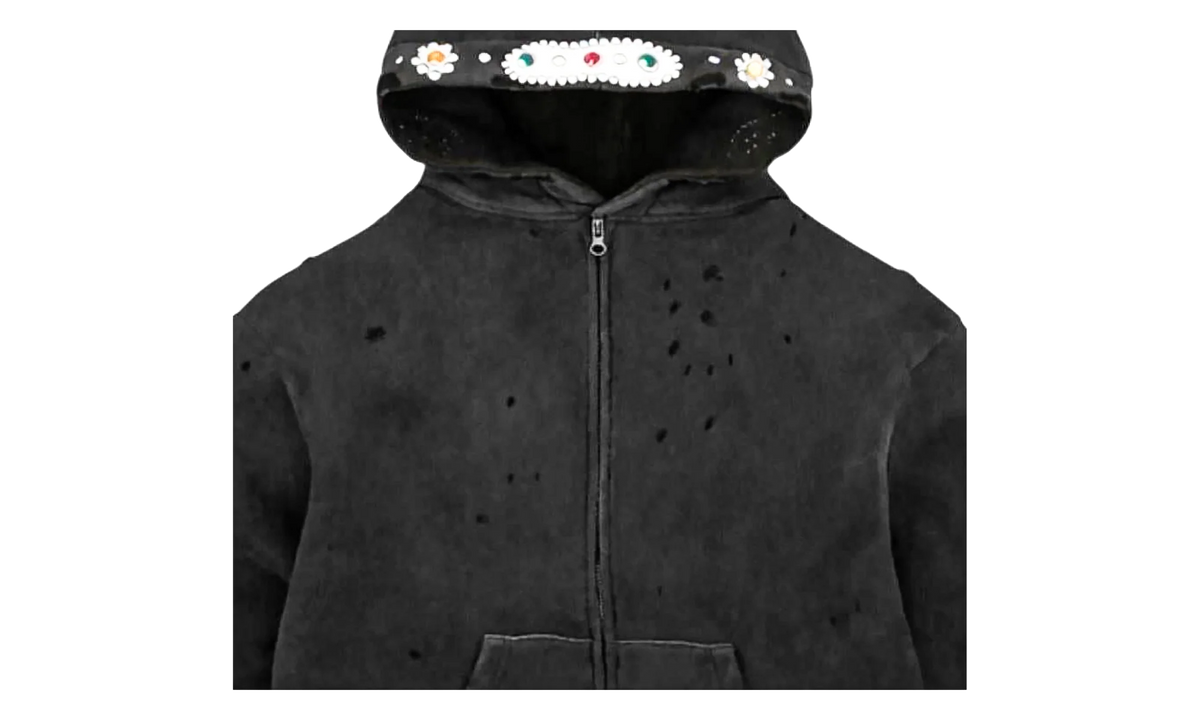 Sapphire Zip Up Hoodie "Black" BS102