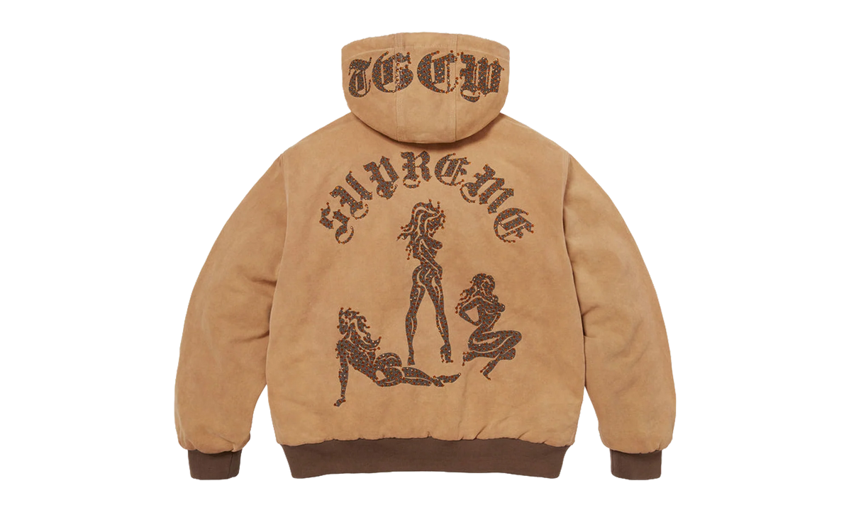 The Great China Wall Hooded Work Jacket "SS26 - Tan" SU27512