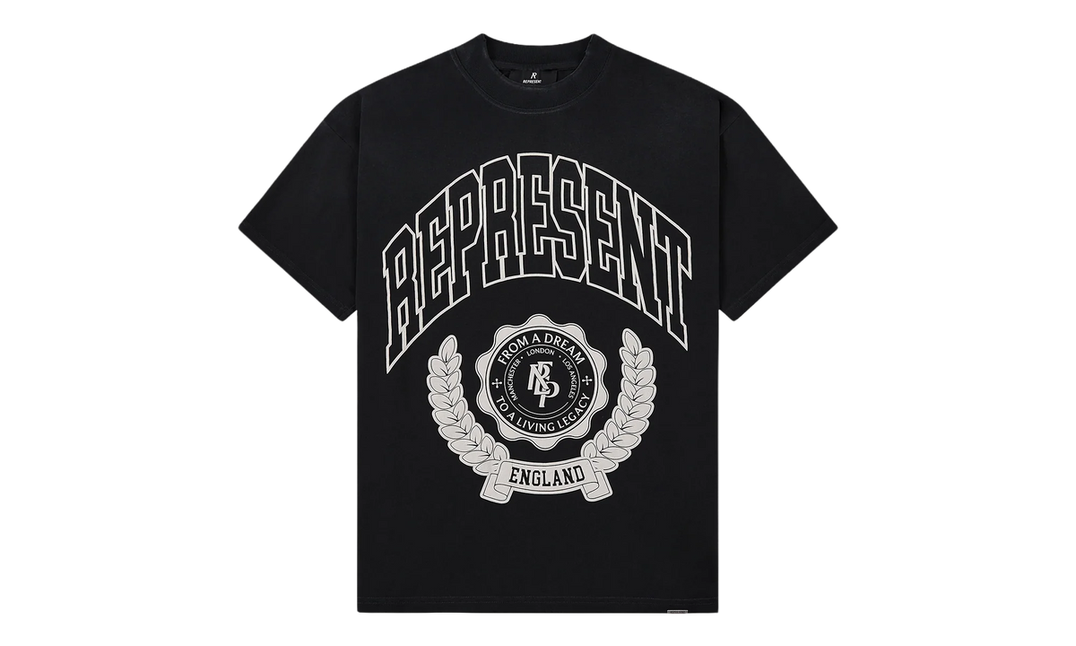 Legacy Crest Tee "Stained Black" MLM100170 04