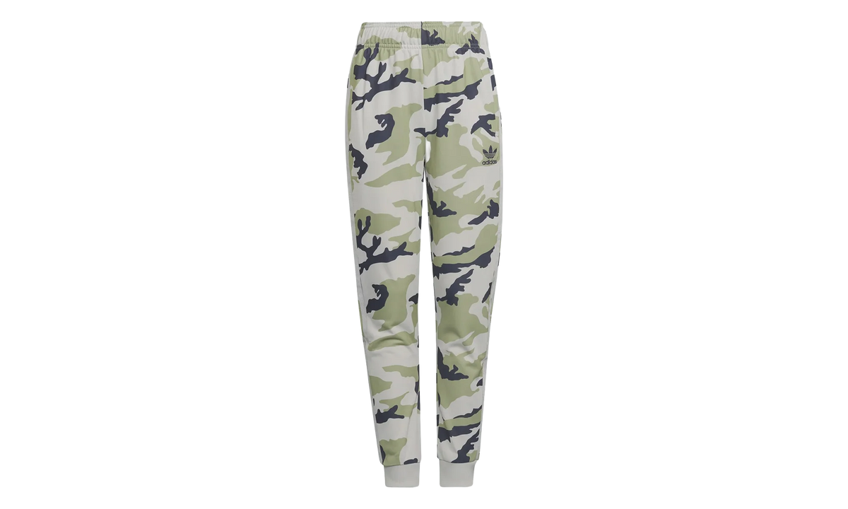 Camo SST Track Pants GS "Orbit Grey / Magic Lime / Shadow Navy" HB9434