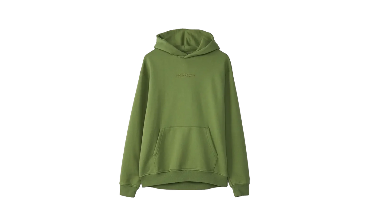 Air Jordan Wordmark Fleece Hoodie "Sky J Light Olive" FJ1966 340