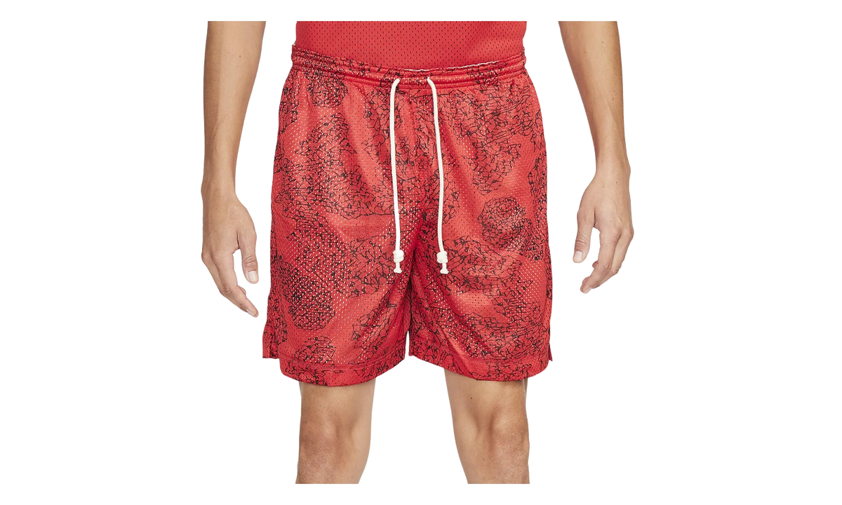 Dri-FIT Standard Issue 6" Reversible Basketball Shorts "University Red / Grey Heather / Black" FB6915 657