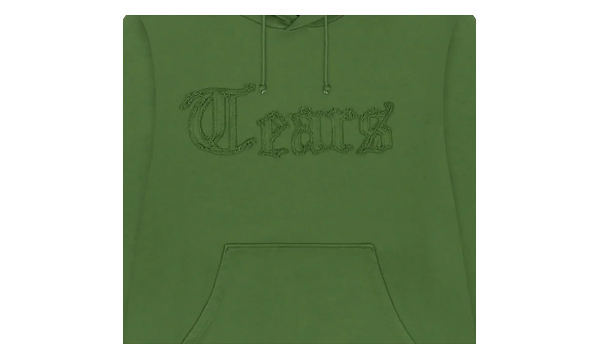 Tears Cut Out Hoodie "Cactus" DT395