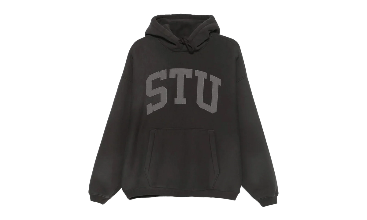 STU Applique Hoodie "BLACK" 118578 BLAC