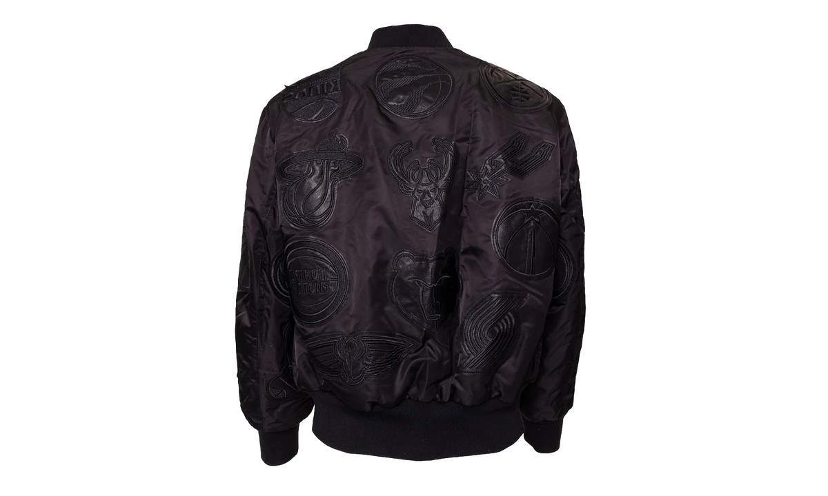 Reversible Bomber Jacket "Charlotte Hornets" NBA 501REVBBLK BLK