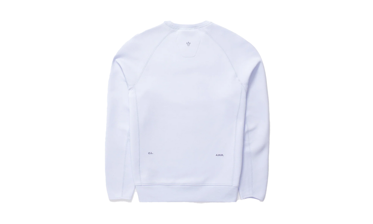NOCTA NRG Tech Fleece Crewneck Sweatshirt "Palest Purple/Daybreak" FD8457 568
