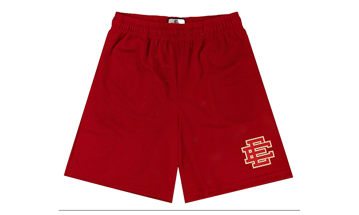 EE BAGGY SHORT "SS24 - Red/Red" EE476