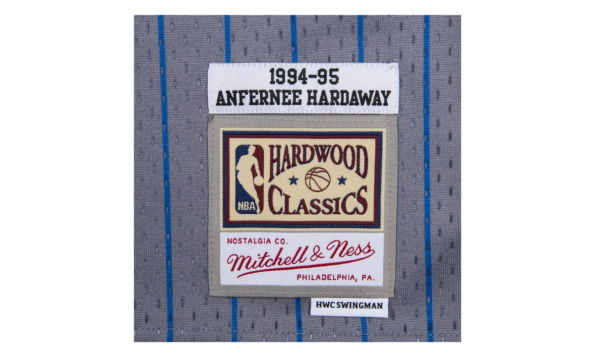 NBA Penny Hardaway Reload Swingman Jersey "1994 Orlando Magic - Grey" SMJYCP19269 OMAGREY94PHA