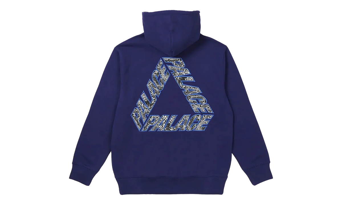 P-3 Snake Applique Hoodie "Navy" p0121
