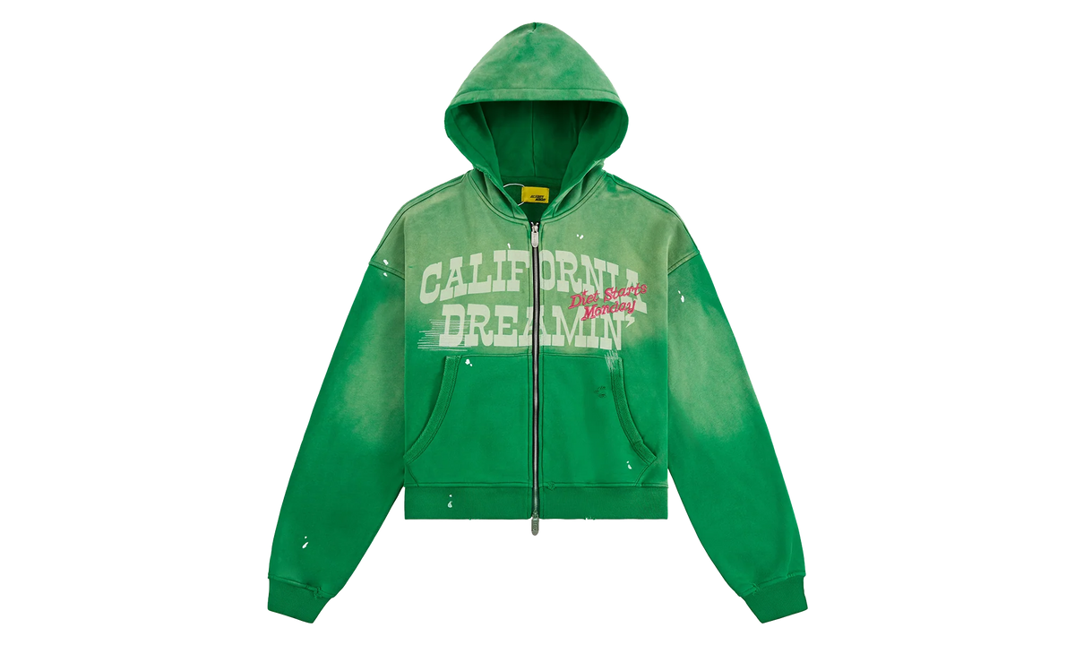 California Dreaming Full Zip Hoodie "Green" DSM S26 015