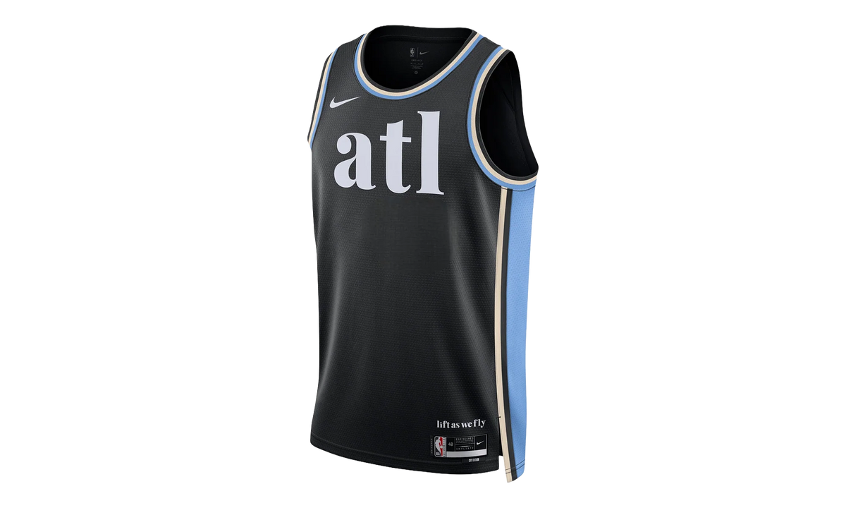 NBA Atlanta Hawks City Edition Swingman Jersey 23 "Black" DX8523 010