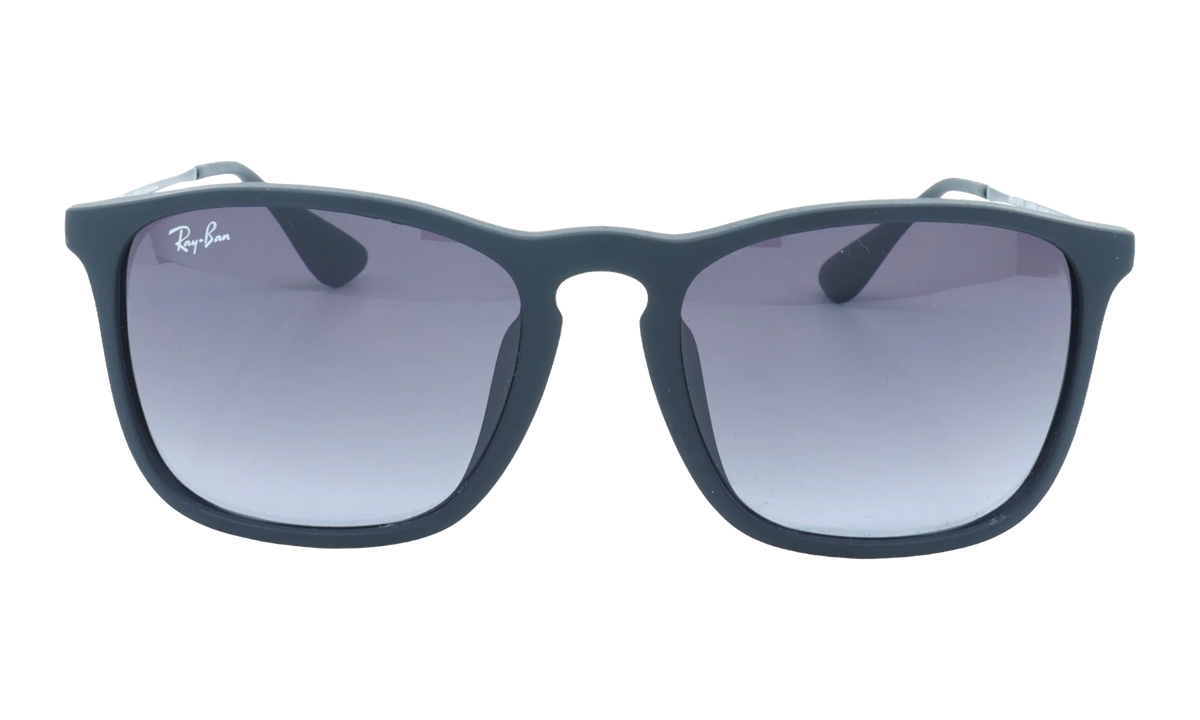 CHRIS SUNGLASSES "RUBBER BLACK" RB4187F-622-8G