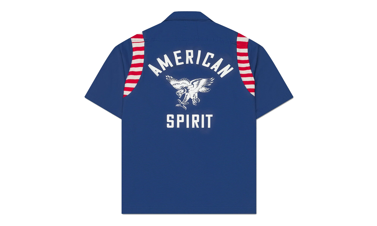 American Spirit Poplin Shirt "Navy" RHPS24SR01320302 NVY