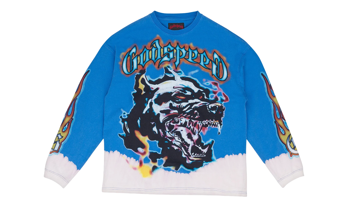 Off The Leash L/S T Shirt "Blue" GDS-MTPS-0037