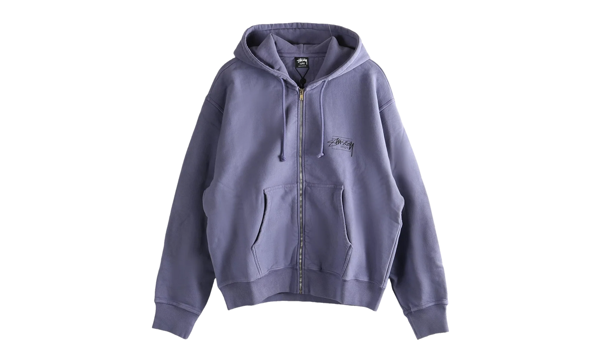 Modern Age Pig Dyed Zip Hoodie "GRAPE" 1975079 GRPE