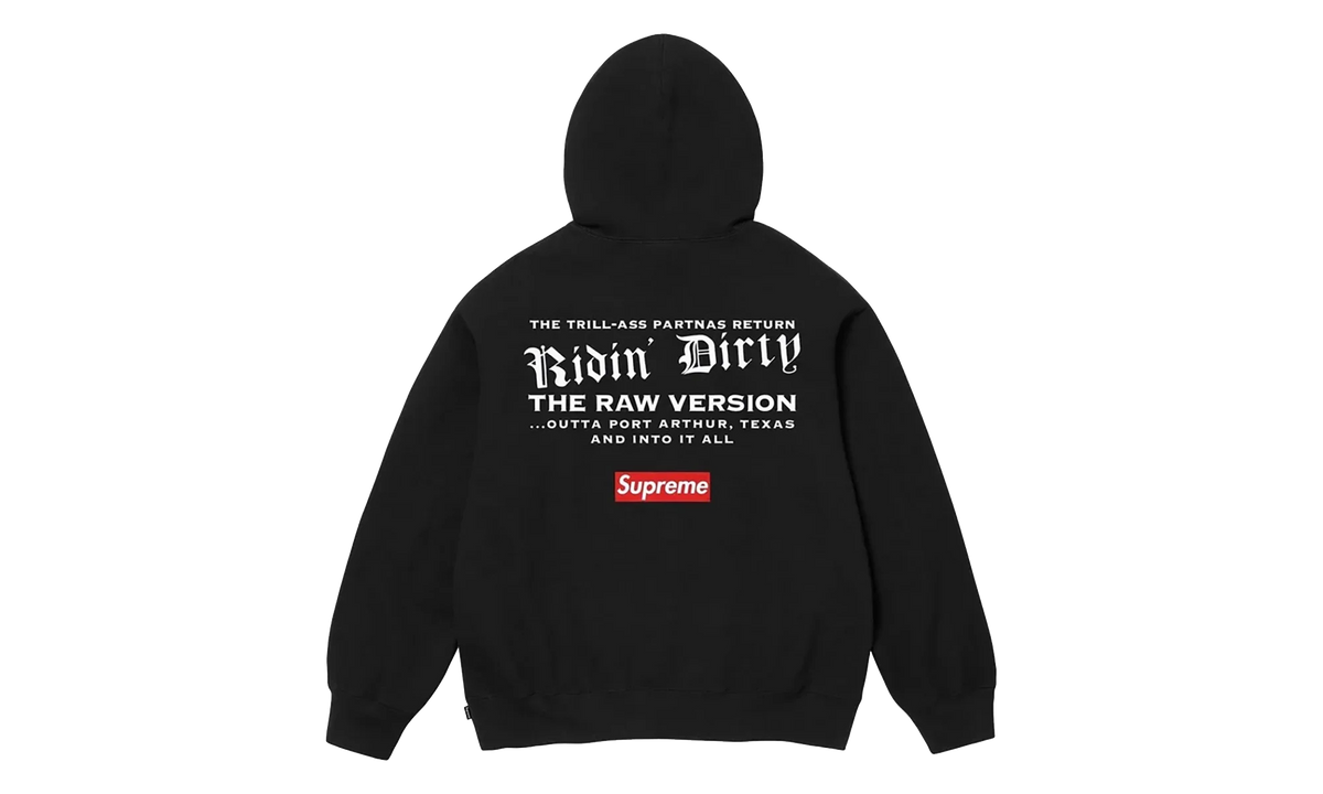 UGK Hooded Sweatshirt "SS24 - Black" SU27414