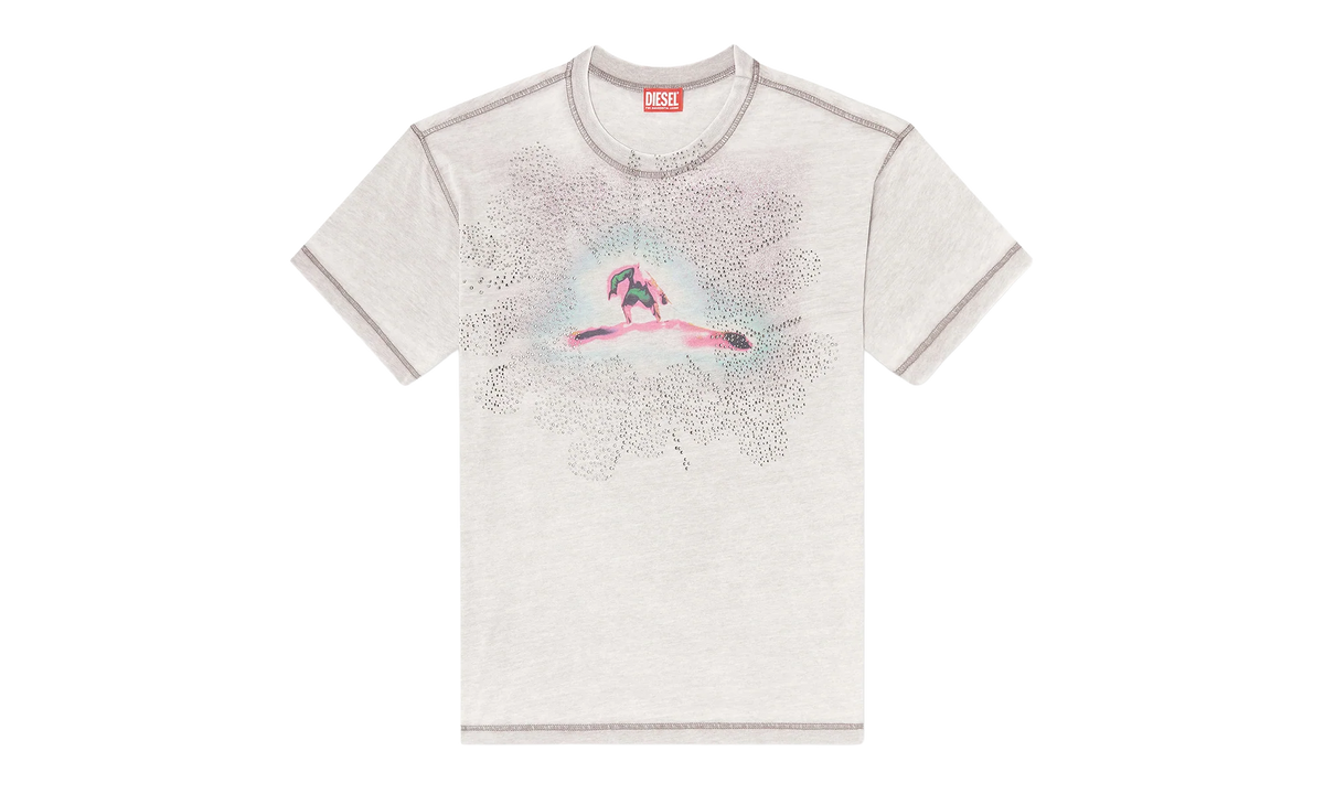 Studded Surfer T-Shirt "Grey" A204250PLBQ97DA