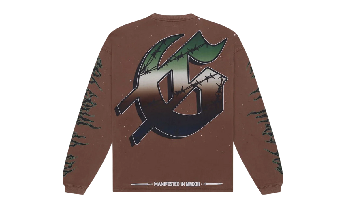 Men's Air Strike LS T-shirt "Mocha" HFM408HS