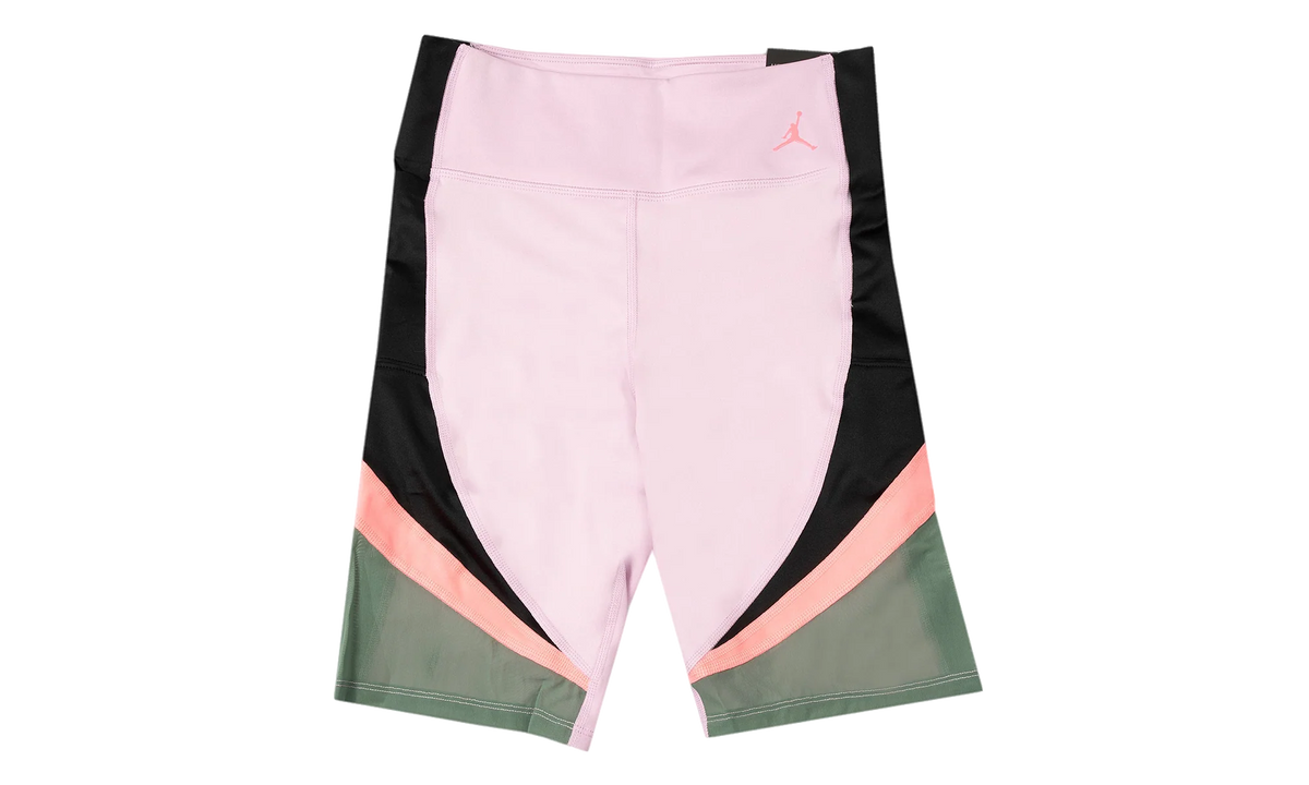 Jordan Heatwave Bike Shorts WMNS "Light Arctic Pink / Black / Green" DC2151 676