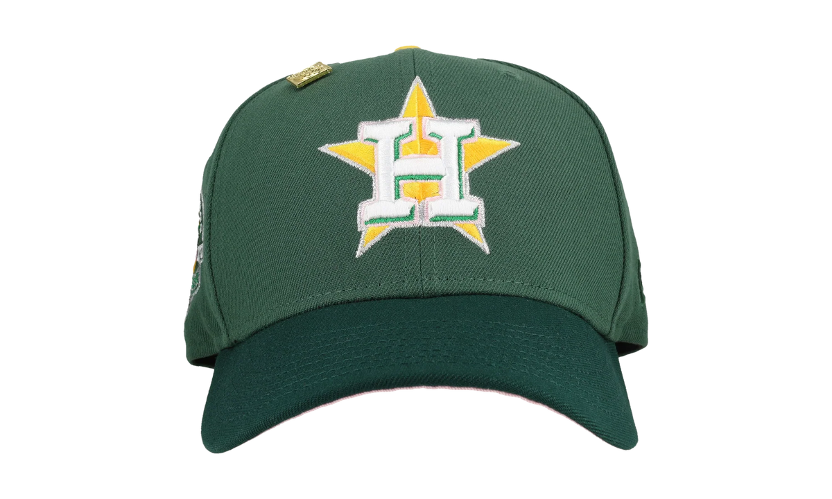 59FIFTY Houston Astros 45th Anniversary Fitted Hat "Dark Green / Yellow Star" NE128