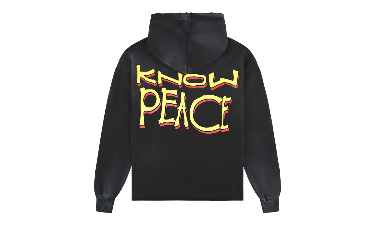 Know Justice Know Peace Hoodie "Black" BAR14