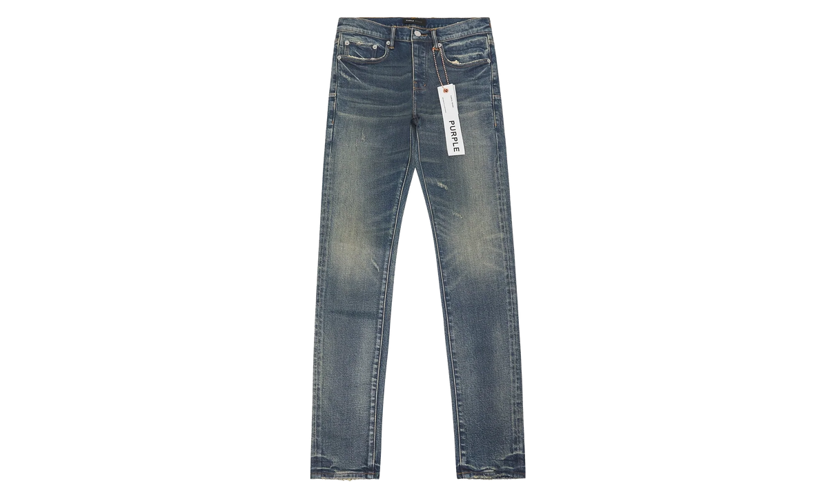 Purple Brand Southgate Coated Authentic Indigo "BLUE" P001 SSWA125