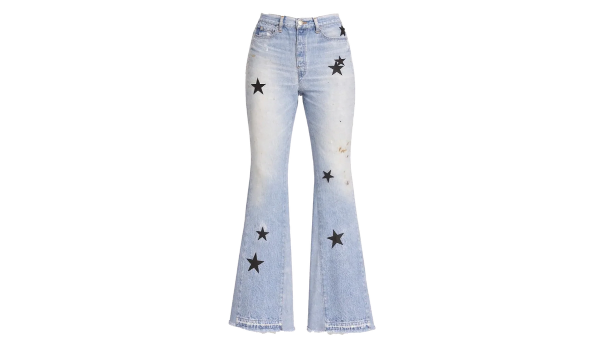 Leather Star Recon Flare Jeans "Multi Indigo" Y0W01406RD MUI