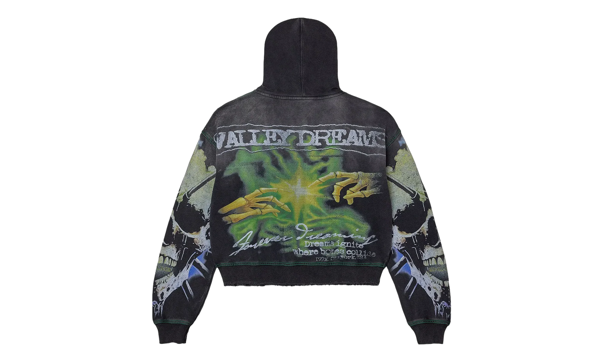 Gravedigger Zip Up Hoodie "Black" VALE 11 007 VFGZUB BK