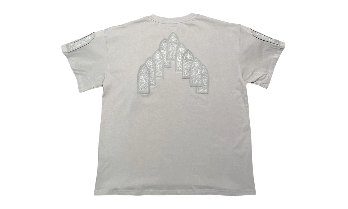 Window Leather Patch Short Sleeve Tee "Vintage Grey" WDWBMBLWSSTSVG