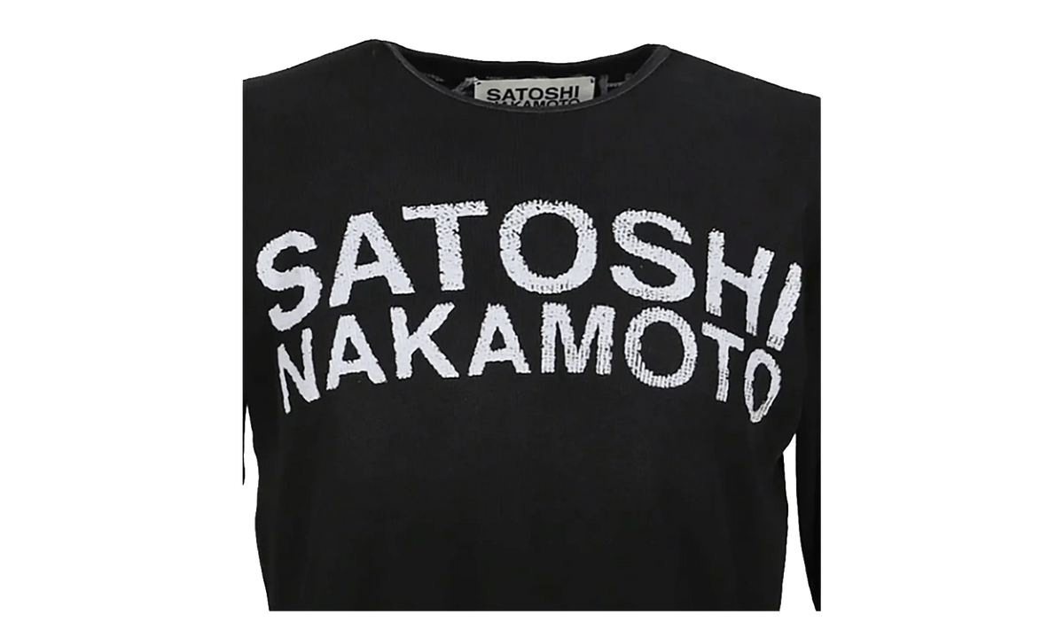 Logo Thermal Long Sleeve Shirt "Black White" FW25LS001 BLK
