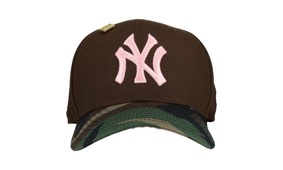 59FIFTY New York Yankees 1998 World Series Fitted Hat "Walnut / Camo" NE243