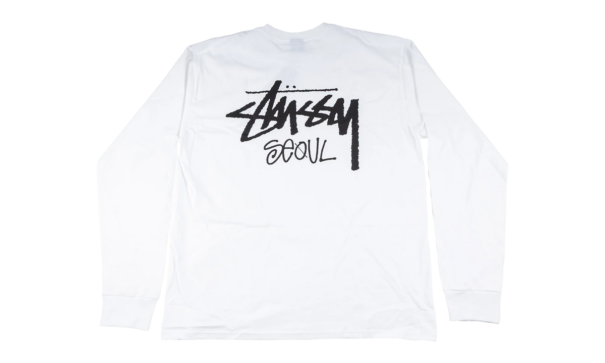 Seoul Chapter Longsleeve Tee "White" STUS443