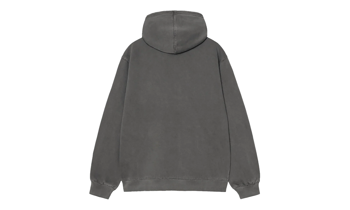 Hooded Torion Sweatshirt "Black Grind washed" I036053 89 B7