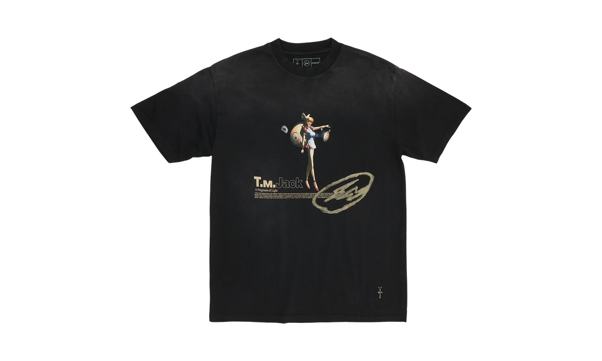 Fragment x Takashi Murakami Tokyo Jack Tee "Cactus Jack - Black" TSUC27