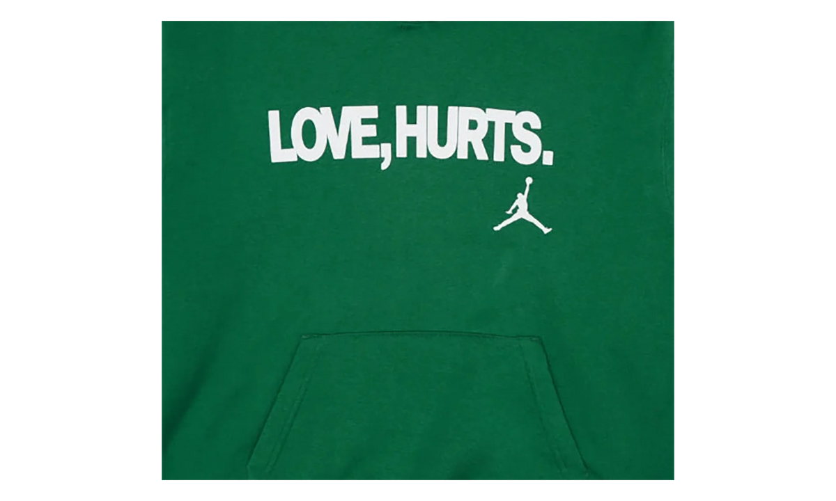 Jordan Fleece Love Hurts Hoodie Kelly "Jalen Hurts" IQ3758 366