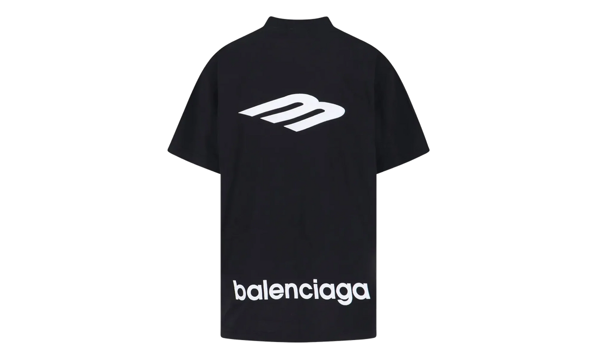 Oversized Crew Neck T-Shirt "Washed Black / White" 850345 TTVK5 9034