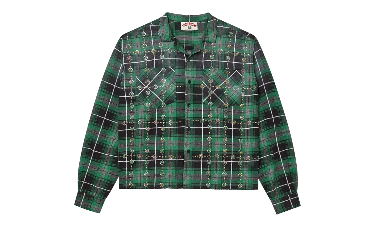 Grinch Gems Flannel "Green" 11451 10004VFGGFG GREE