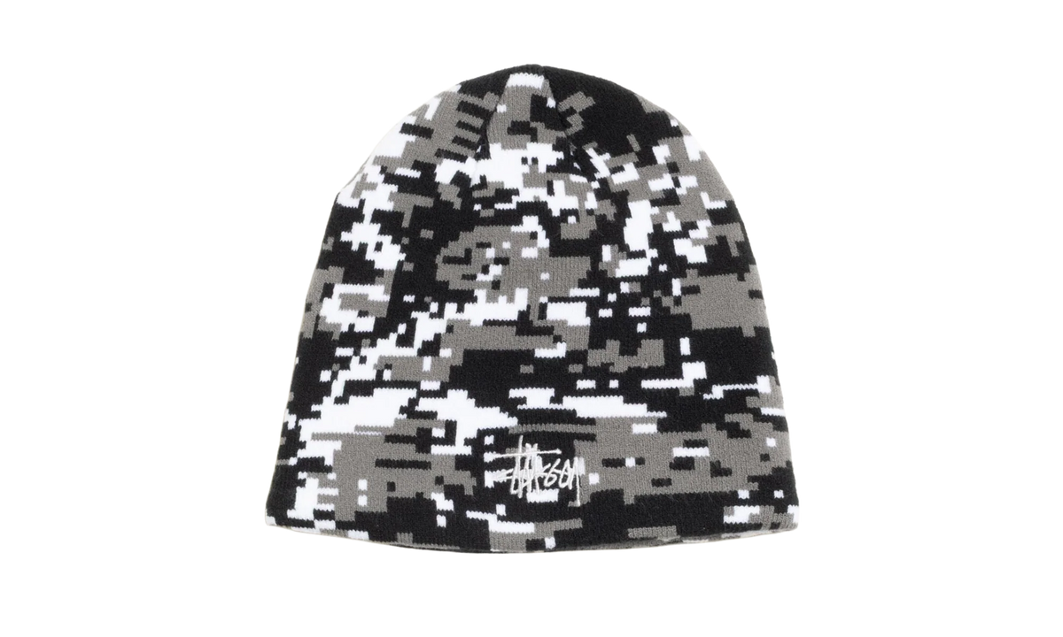 BASIC STÜSSY SKULLCAP "Grey Camo" STUS345