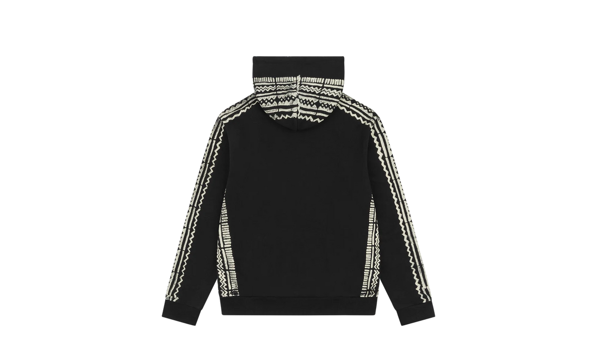 Mudcloth Hoodie "Black" DT341